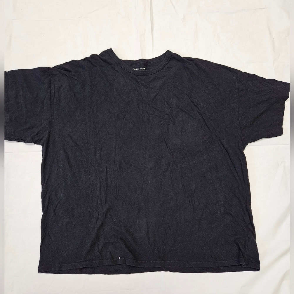 Basic Black Crewneck AE Tee
